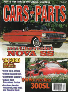 CARS & PARTS 2001 DEC - '63 NOVA SS, '35 FORD, '56 MERCEDES-BENZ 300SL,ROUTE 66